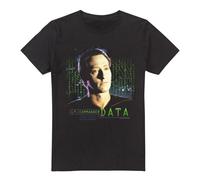 (5XL, Black) Star Trek Mens Data T-Shirt