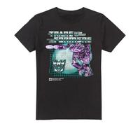 (5XL, Black) Transformers Mens Shockwave Box 40th T-Shirt