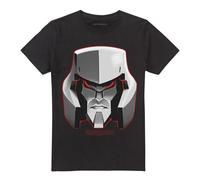 (5XL, Black) Transformers Unisex Adult Generations Megatron Face T-Shirt