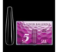 5XL Extra Length Clear Nails Extensions For Unique And Stylish Manicures 180pcs Transparent Seamless Nails Tips Long Lasting Manicure Tips