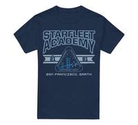 (5XL, Navy) Star Trek Mens Starfleet Academy Earth T-Shirt