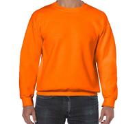 (5XL, Safety Orange) Gildan Mens Heavy Blend Sweatshirt