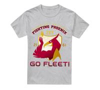 (5XL, Sport Heather) Star Trek Mens Fighting Phoenix T-Shirt