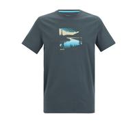 Regatta Mens Breezed Graphic T-Shirt - Storm Grey - 5XL - Storm Grey - 100% Cotton