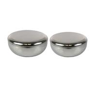 5xStainless Steel Korean Rice Bowl with Lid Food Container Mixing Bowl A, 6 Pcs