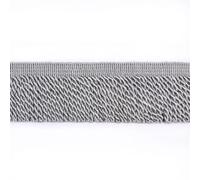 5yard/Lot Silk Tassel Fringe Trim Lace Ribbon Embroidery Fabric Sewing Garment Shoes Bag Tassels for Jewelry DIY for DIY Craft Sewing(Soft Grey,10YARD_6CM)