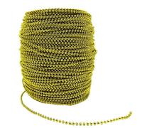 5yards/Lot 4mm Gold/Silver Mini Beads Chain Garland Flowers Plastic Beads for Wedding Party Decoration DIY Jewelry Accessories
