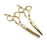 6.0 Inch Professional Stainless Steel Barber Hairdressing Shears - Sharp Multifunctional Hair Cutting Scissors Set for Salon and Home Use