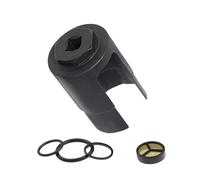 6.0 IPR Valve Socket with Seal kit Injector Pressure Regulator Valve Removal Tool 3/8" Drive Compatible with Ford F250 F350 F450 E350 E450 Super Duty Excursion Replace# 3C3Z9H529A