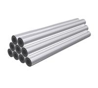 6.0 Pieces Water Pipe Insulation Cove Outdoors Aluminum Foil Insulation Sheath Flame Retardant Waterproof Thermal Insulated Rubber Cotton Tube Length 15.7 in Thickness 0.78 in(89.0 mm=3.5 in)