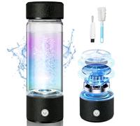 6.0 Upgraded Hydrogen Water Bottle【Certified -3000+ PPB Viscosity】Hydrogen Water Bottle【8-Hour Hydrogen Lock】100% Leak Proof - PEM/SPE technology Hydrogen Water Bottle