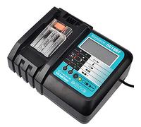 6.0A Fast Charger with LCD Screen for MAKITA 14.4V 18V DC18RC DC18RF BL1840 BL1850 BL1820 BL1815 BL1430 BL1440 BL1450 Power Tool Lithium Battery Charger Lithium Battery Charger