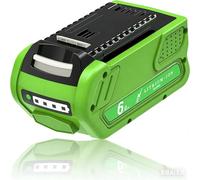 6.0Ah 29462 Replacement for GreenWorks 40V Battery,Compatible with GreenWorks Original Batteries G-MAX 29727 29252 20202 22262 25312 25322 20642 22272 27062 21242 (Not for Gen 1)