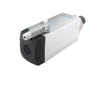 6.0KW ER32 Square Air Cooled Spindle Chuck 220v 380v 4 Bearing 300Hz 18000rpm(6.0kw 220V)