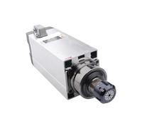 6.0kw, Square Air-Cooled Spindle, 220V 380V, Woodworking Milling Machine Spindle, ER32 Chuck,(380V junction box)
