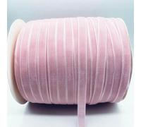 6/10/15/20/25/38MM Pink Velvet Ribbon Handmade Wedding Party Decoration Ribbon for Wrapping DIY Hair Bows Sewing Crafts-01-6mm 5yards