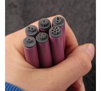 6/10/15pcs Nail Art Stamp Pen Set Floral Butterfly Pattern Nail Graffiti Pen Flower Painting Drawing Nail Brush Stamp Pen Manicure Tool(6pcs)