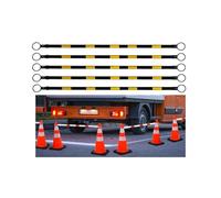 6/10/20/25/30 Pac Expandable Retractable Traffic Cones & Bar 3.5ft-6.5ft for Work Zone Safe Crowd Control Lane Closure Portable Outdoor Traffic ment (Y/6pcs)