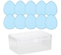 6/10 PCS Finger Powder Puff Makeup Puff Triangle Powder Puff Dry Wet Beauty Makeup Tool Small Makeup Sponge Facial