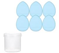 6/10 PCS Finger Powder Puff Makeup Puff Triangle Powder Puff Dry Wet Beauty Makeup Tool Small Makeup Sponge Facial