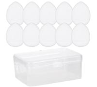 6/10 Pcs Finger Powder Puff Makeup Puff Triangles Powder Puff Dry Wet Beauty Makeup Tool Small Makeup Sponge For Face
