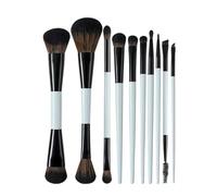 6/10 Pcs Makeup Brush Set, Double-ended Contour Eyeshadow Foundation Brush, Cosmetics Tools