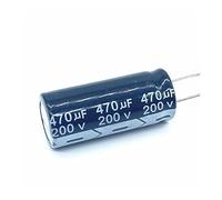 6~10pcs/lot 200v 470UF 200v 470UF aluminum electrolytic capacitor size 18 * 40 20% ICXLPMC(10Pieces)