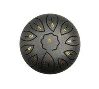 6" 11 Ton C Key Sound Meditation Singing Drum Sound Meditation Yoga Vocal Drum (Color : D) (Black)