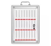 6/12/24/36/48/60 Slots Cell Phone Storage Box Mobile Phone Storage Cabinet With Lock Employee Mobile Phone Storage Locker For School And Office Ideal(24)