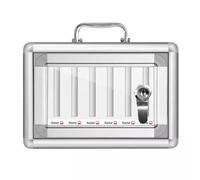 6/12/24/36/48/60 Slots Cell Phone Storage Box Mobile Phone Storage Cabinet With Lock Employee Mobile Phone Storage Locker For School And Office Ideal(6)