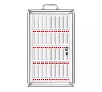 6/12/24/36/48/60 Slots Cell Phone Storage Box Mobile Phone Storage Cabinet With Lock Employee Mobile Phone Storage Locker For School And Office Ideal(36)