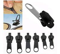 6/12/24 Pcs Fix Zip Puller, Zip Slider Repair Instant Kit, Fix Zipper Removable Rescue Replacement Pack, Instant Zipper Set (6 Pcs)