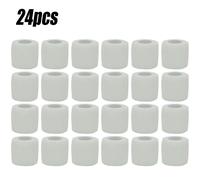 6/12/24Pcs White Sport Self Adhesive Elastic Bandage Wrap Tape Elastoplast For Knee Support Pads Finger Ankle Palm 2.5CM-15CM 10cmX4.6m 6 Pcs