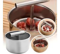 6/12 Holes Stainless Steel Meatball Maker Tool - Multi-Functional Meatball Press,Efficient Kitchen Gadget,Effortlessly Create Perfect Homemade Meatballs,Fish,Durable & Easy Clean (6 Holes)