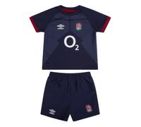 (6-12 Months) 2023-2024 England Rugby Alternate Replica Baby Kit