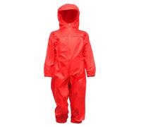 (6-12 months, Classic Red) Regatta Professional Baby/Kids Paddle All In One Rain Suit