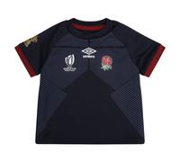 (6-12 Months) England RWC 2023 Alternate Replica Rugby Baby Shirt