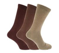 6/12 X Mens Extra Wide Diabetic Multipack Loose Top Socks Optimal Support Circulation Gentle Grip Swollen Feet Socks Big Foot Size 11-14 (6 X Fashion Assorted)