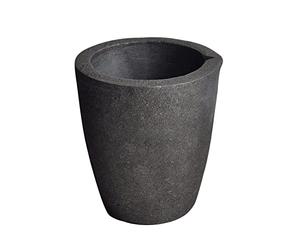 #6 12KG MegaCast, Foundry Clay Graphite Crucibles Black Cup Furnace Torch Melting Casting Refining Gold Silver Copper Brass Aluminum