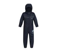 (6-12m, Navy) Regatta Great Outdoors Childrens Toddlers Puddle IV Waterproof Rainsuit