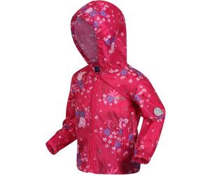 (6-12M, Pink) Regatta Kids Peppa Pig Waterproof Pack-It Zip Up Jacket Coat