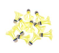 6/12pcs LED Light-up Badminton Balls Colorful LED Foamed Sport Badminton Shuttlecocks Children Luminous Badmintons Supplies