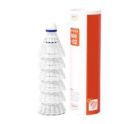 6/12pcs Outdoor Windproof Badminton Replacement Ball Nylon Shuttlecocks For Baseball/Softball Batting Training Light Weight Training Shuttlecock Indoor And Outdoor