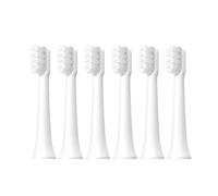 6/12Pcs Replacement Brush Heads ，Compatible for T100 Mes603 Electric Toothbrush Vacuum Soft Bristle Suitable Nozzles(T100-WH-6PCS)