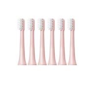 6/12Pcs Replacement Brush Heads ，Compatible for T100 Mes603 Electric Toothbrush Vacuum Soft Bristle Suitable Nozzles(T100-PK-6PCS)