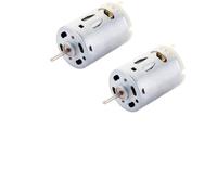 6-12V 10000RPM Mini DC Motor 380 High Torque Gear Motor for RC Boat Model Smart Cars DIY Toys - (2 PCS)