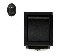 6/12V Ride-on Car Accelerator Foot Pedal Switch - Throttle Control for Children's Power Wheels, Reset Function, Plastic Foot Switch - Red or Black (70x42x33mm)