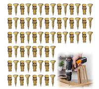 6×14mm Short Expansion Screw Set, 6×14mm Cabinet Hinge Repair Expansion Screw Set,for Stripped Thread Restoration, 30/50/100set Secure Cabinet Door Fastening (100pcs)