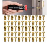 6×14mm Short Expansion Screw Set for Cabinet Hinge Repair