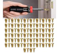 6×14mm Short Expansion Screw Set for Cabinet Hinge Repair